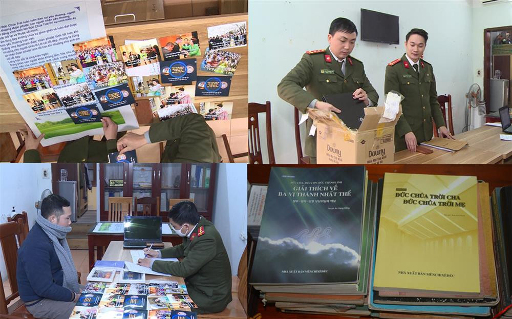 Cơ quan chức năng phát hiện nhiều tài liệu tuyên truyền trái với thuần phong mỹ tục của người Việt.