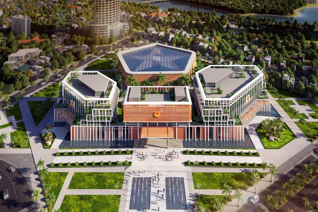 Phối cảnh dự án trụ sở làm việc Tỉnh ủy, Đoàn ĐBQH, HĐND, UBND tỉnh Khánh Hòa. Phối cảnh dự án trụ sở làm việc Tỉnh ủy, Đoàn ĐBQH, HĐND, UBND tỉnh Khánh Hòa.