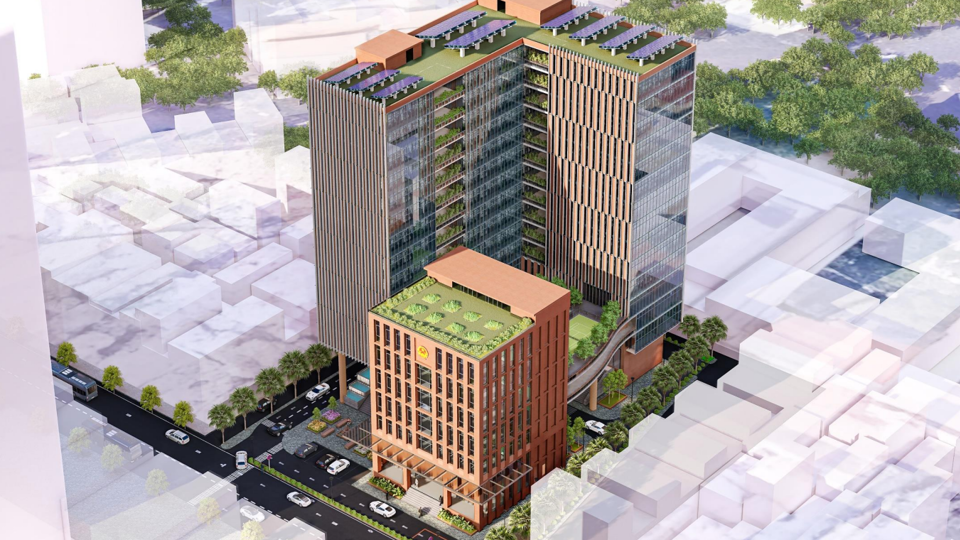 Phối cảnh Trung tâm hành chính TP. Nha Trang. Phối cảnh Trung tâm hành chính TP. Nha Trang.