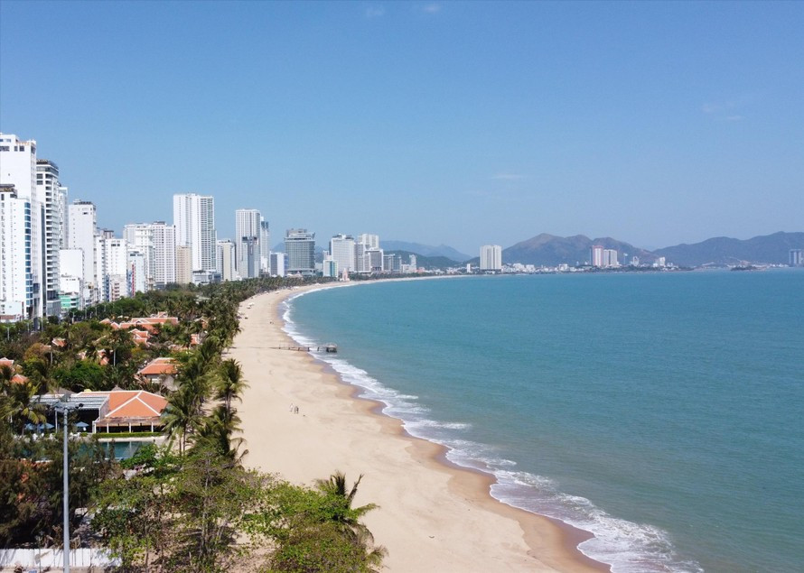 Công viên bờ biển Nha Trang.