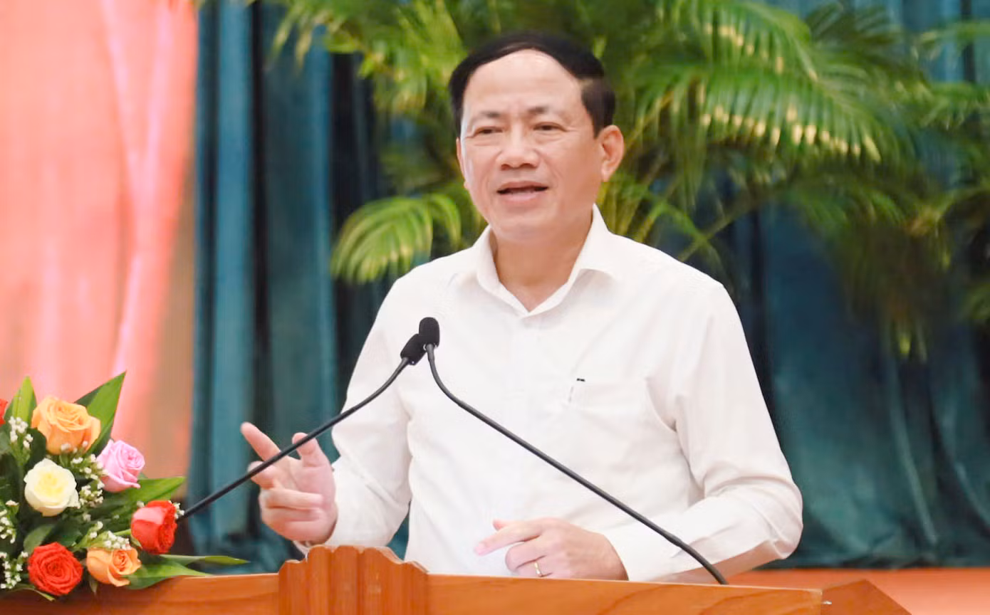 Ông Phạm Anh Tuấn phát biểu tại hội nghị. Ông Phạm Anh Tuấn phát biểu tại hội nghị.
