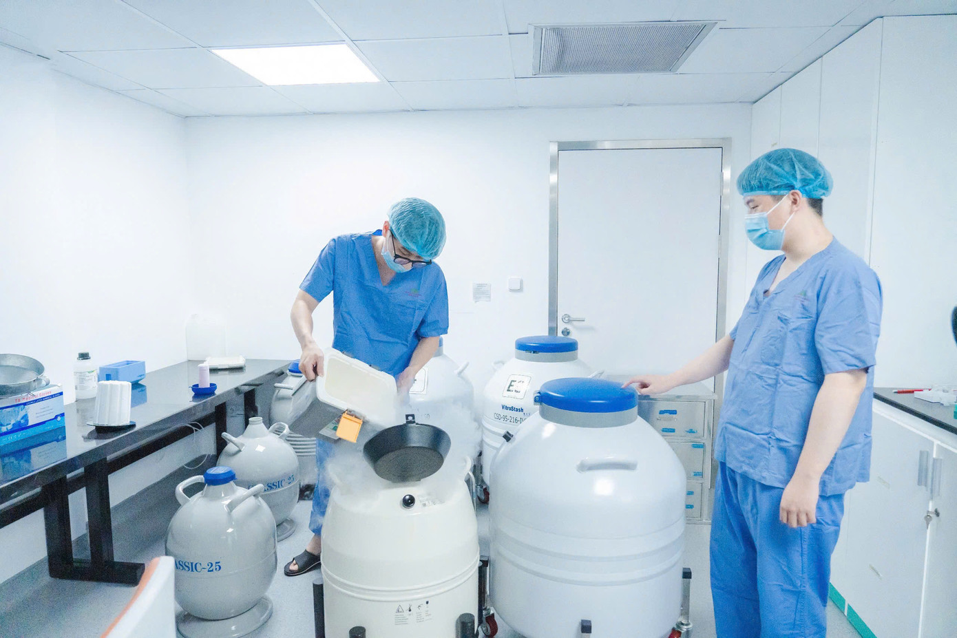 Trứng và tinh trùng vẫn đảm bảo chất lượng sau trữ đông hàng chục năm