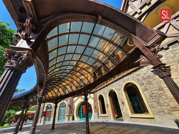 Tấm lợp lấy sáng SL Polycarbonate được ứng dụng tại dự án công cộng ở Phú Quốc