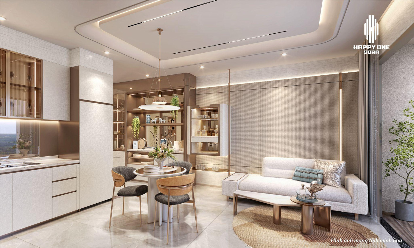 Phối cảnh căn hộ mẫu 1+1PN theo cảm hứng Chill’n Wild sắp được ra mắt tại Thủ Đức.