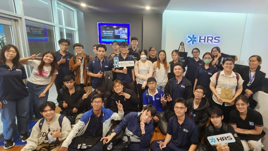 Sinh viên ĐH Hoa Sen tham quan tập đoàn công nghệ du lịch kinh doanh HRS GROUP