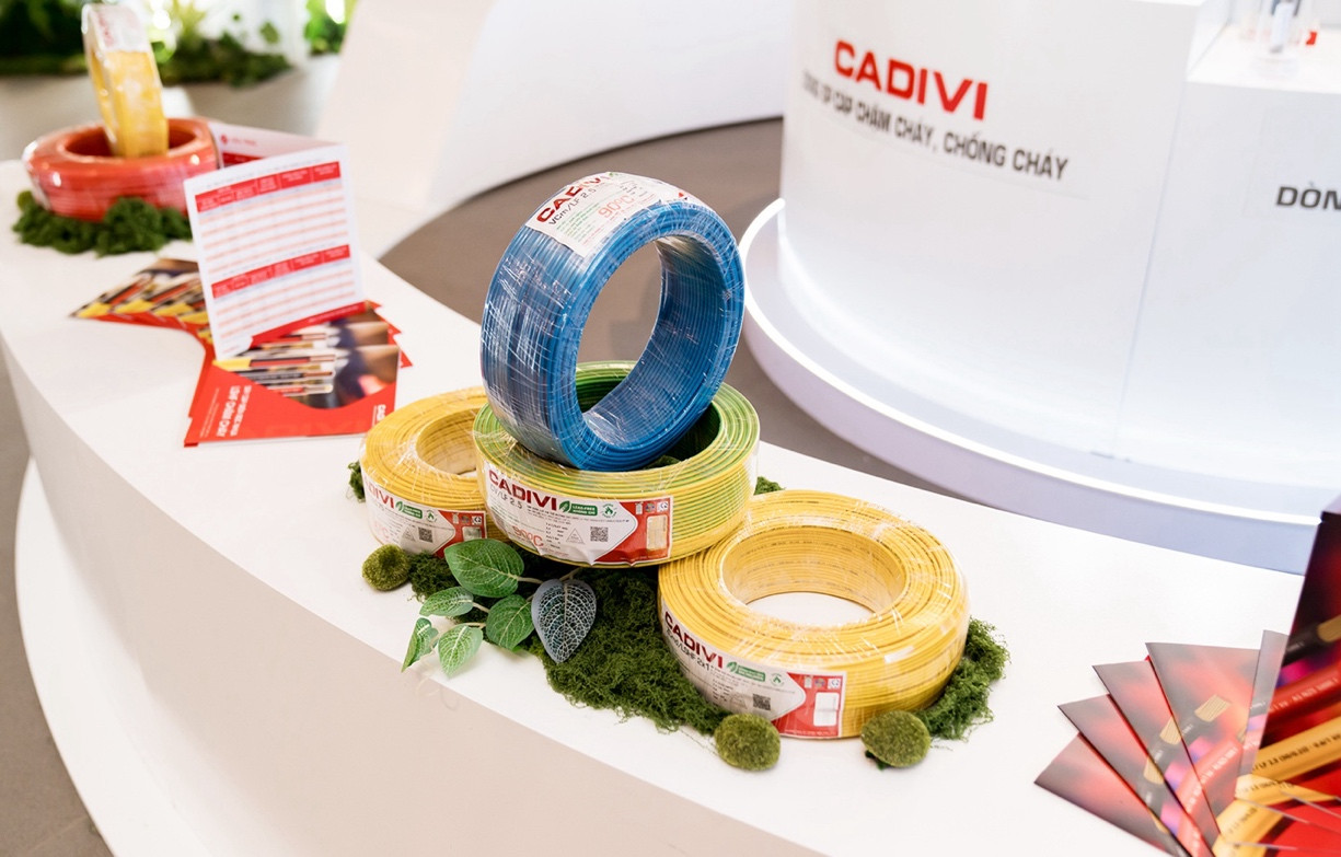 Dòng sản phẩm dây điện không chì LF của CADIVI Dòng sản phẩm dây điện không chì LF của CADIVI