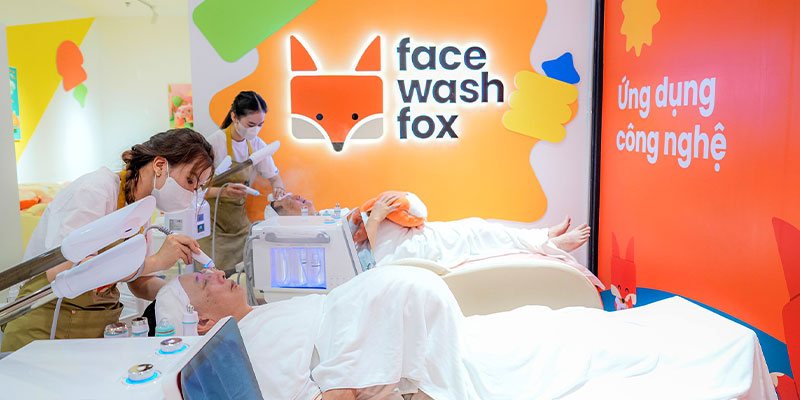 Sau cà phê, rửa xe, cắt tóc, Việt Nam lần đầu có chuỗi rửa mặt