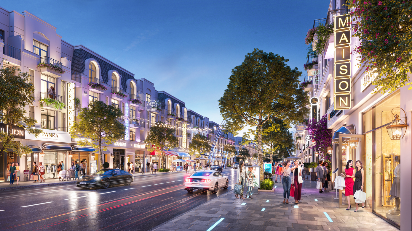 Trục thương mại sôi động, điểm nhấn quy hoạch thu hút nhà đầu tư nhờ tiềm năng sinh lời vượt trội. Trục thương mại sôi động, điểm nhấn quy hoạch thu hút nhà đầu tư nhờ tiềm năng sinh lời vượt trội.