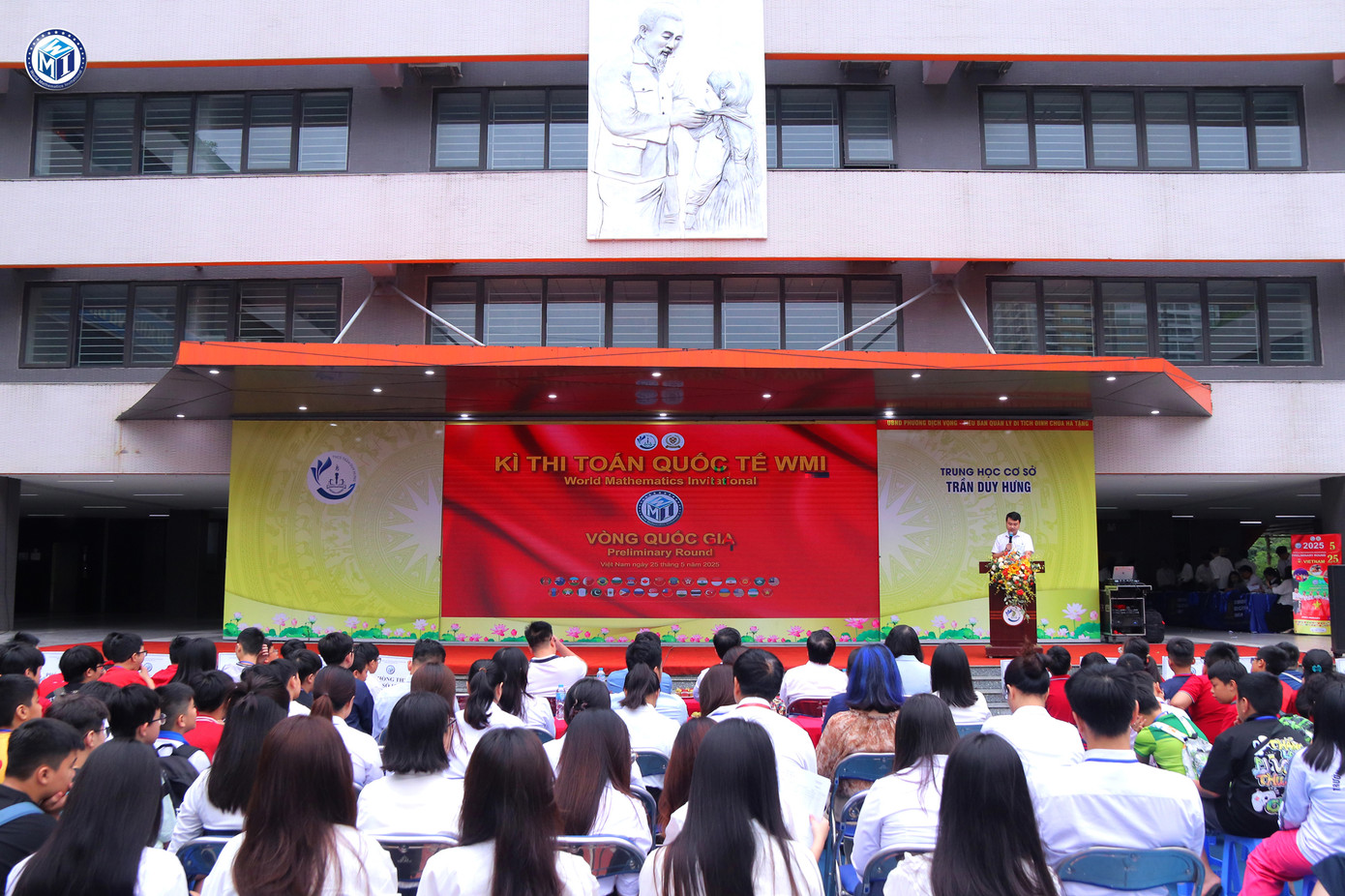 Lễ khai mạc vòng Quốc gia - Kỳ thi Toán quốc tế WMI vào sáng ngày 25/05
