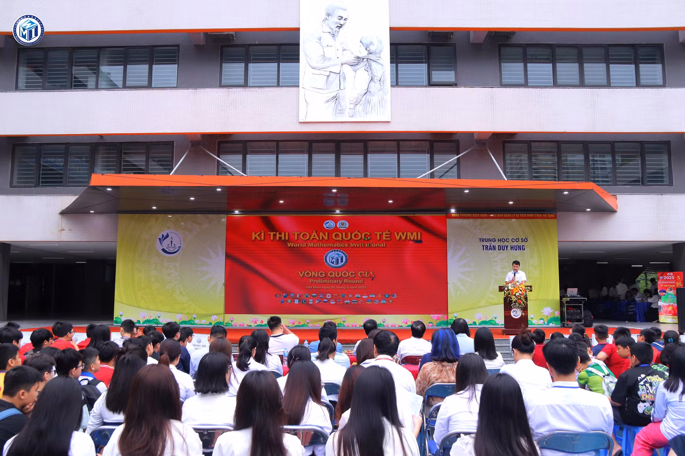 Lễ khai mạc vòng Quốc gia - Kỳ thi Toán quốc tế WMI vào sáng ngày 25/05