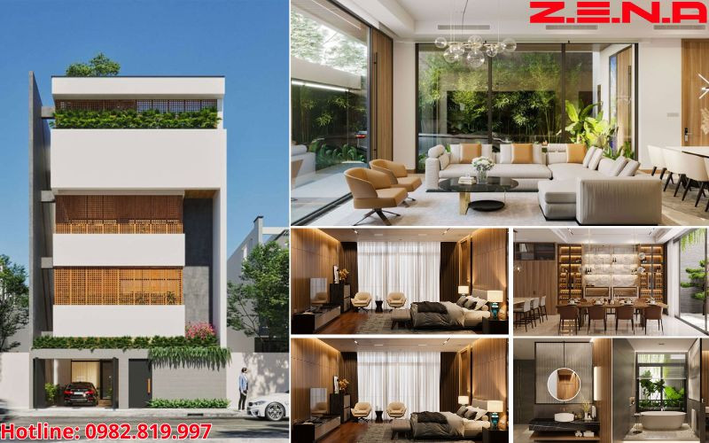 Thiết kế thi công nội thất nhà phố tại TPHCM