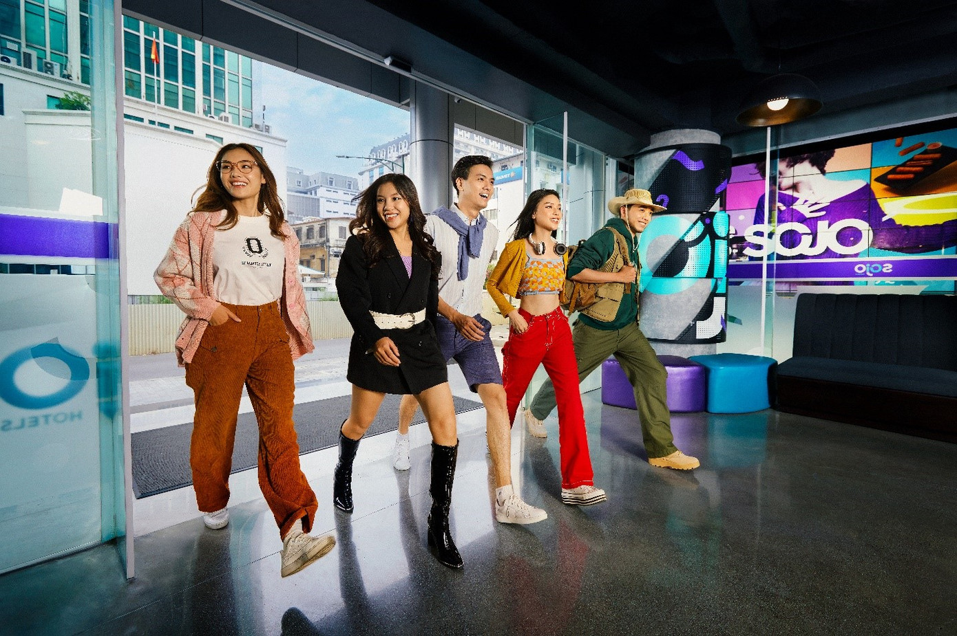 SOJO Hotels đã ghi dấu ấn riêng với không gian thiết kế linh hoạt, trẻ trung, đậm chất bản địa