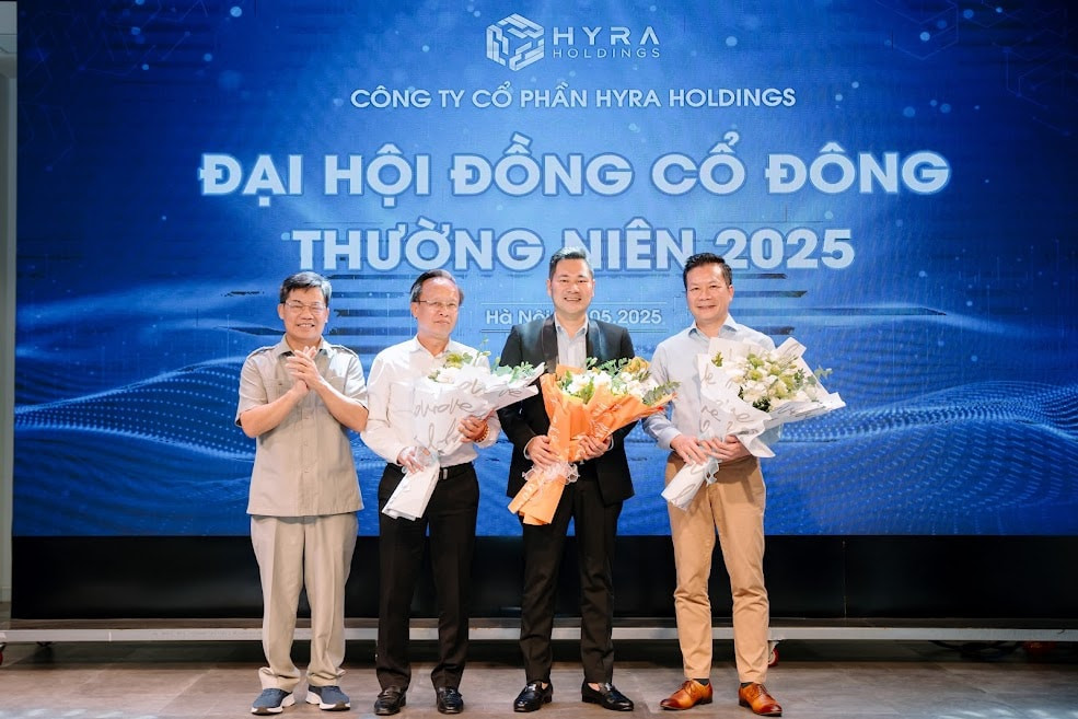 Đại hội đồng cổ đông năm 2025 đánh dấu bước ngoặt chiến lược trong hành trình toàn cầu hóa của Tập đoàn Hyra Holdings.
