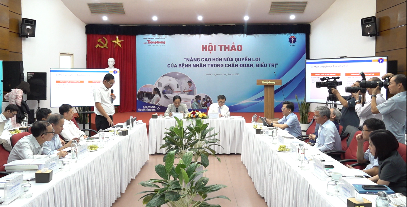 Hội thảo diễn ra tại Báo Tiền Phong ngày 8/5. Ảnh: Hoàng Mạnh Thắng