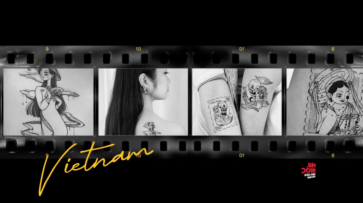 Câu chuyện về nữ nghệ sĩ xăm hình được truyền cảm hứng bởi văn hoá dân gian, truyền thống văn hóa Việt Nam xuất hiện trong một tập của chương trình.