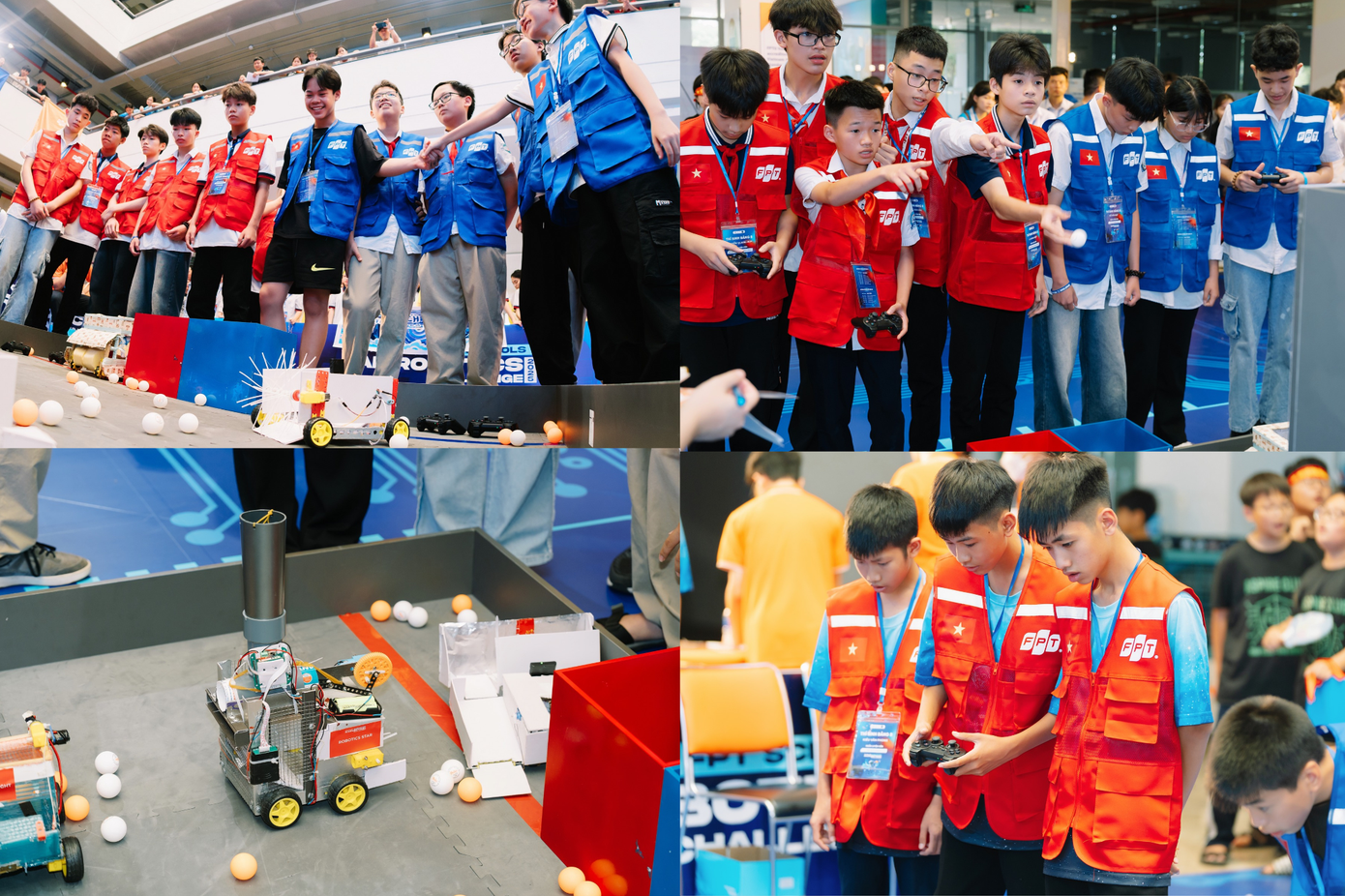 Kịch tính từng phút giây tại Bảng B - Robotics Challenge Kịch tính từng phút giây tại Bảng B - Robotics Challenge