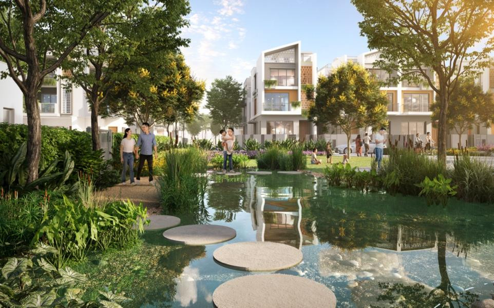 Khu vườn mưa – nơi các cư dân nhí thoả sức khám phá thiên nhiên. Khu vườn mưa – nơi các cư dân nhí thoả sức khám phá thiên nhiên.