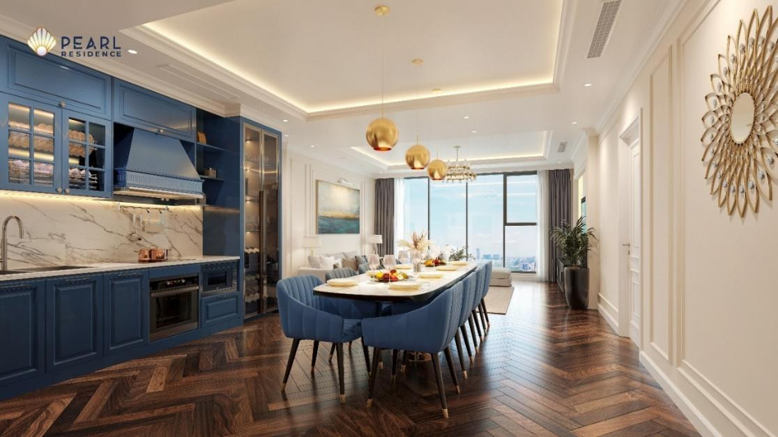 Không gian sống sang trọng, hiện đại và đầy đủ tiện nghi tại căn hộ Pearl Residence Không gian sống sang trọng, hiện đại và đầy đủ tiện nghi tại căn hộ Pearl Residence