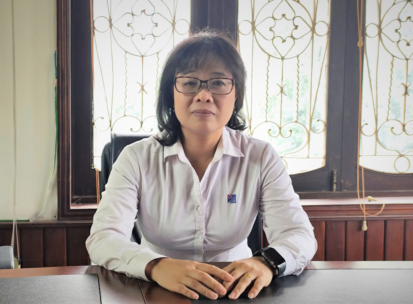 Tiến sĩ Lưu Thị Hồng - Phó Viện trưởng, Viện Vật liệu xây dựng, chủ nhiệm dự án