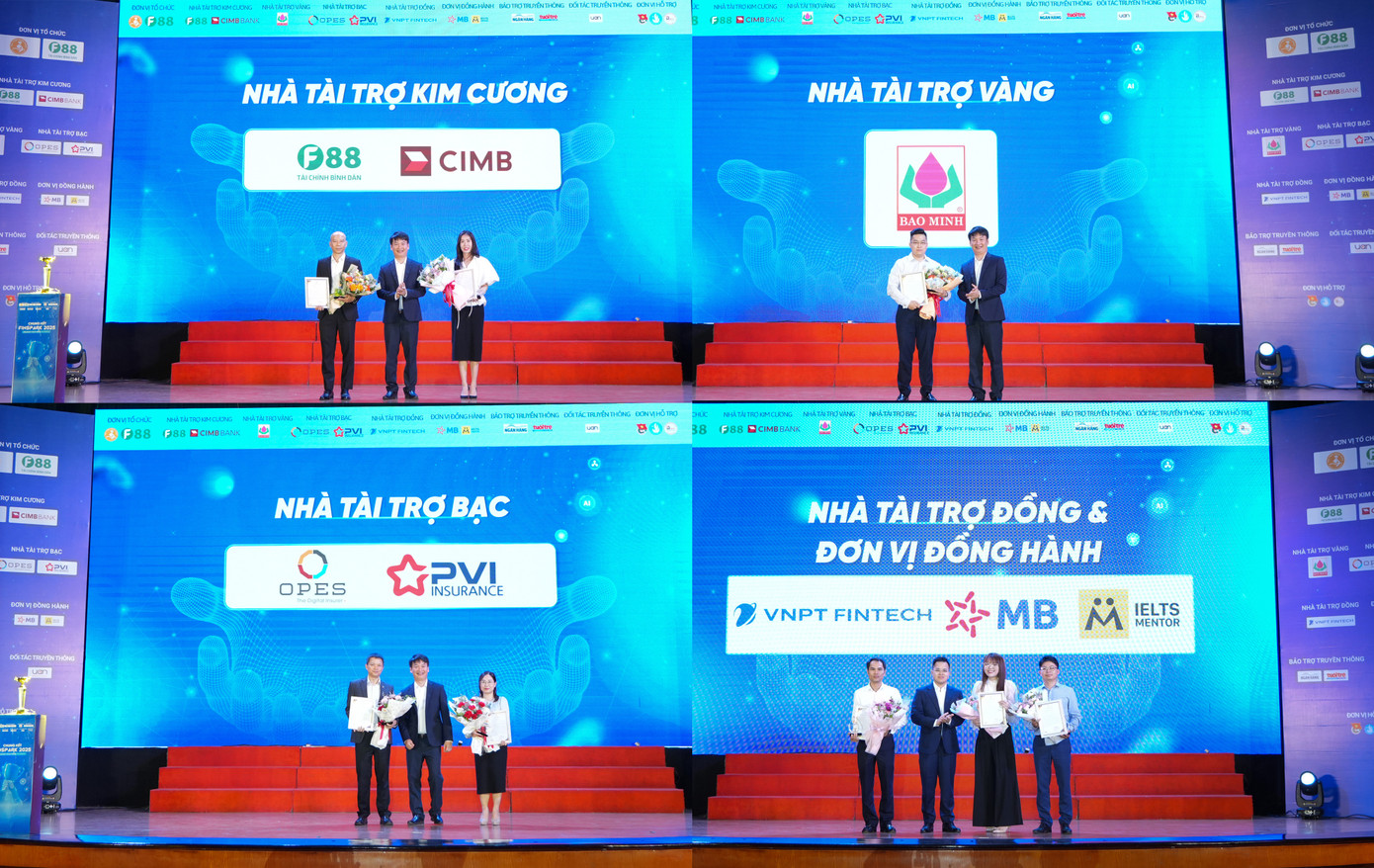 Ban tổ chức vinh danh các Nhà tài trợ Chương trình Ban tổ chức vinh danh các Nhà tài trợ Chương trình