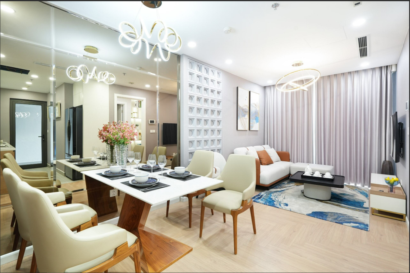 Căn hộ Studio – 2PN đáp ứng đầy đủ nhu cầu sống – làm việc – cho thuê.