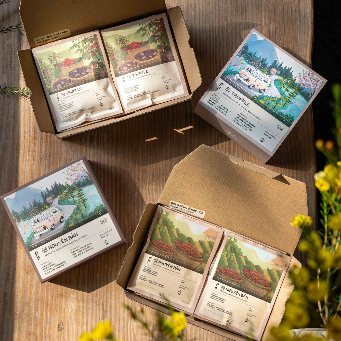 Thiết kế mang đậm bản sắc thương hiệu với tinh thần “Nguyên bản - Thủ công” cùng tính tiện lợi đáp ứng nhu cầu đa dạng của thị trường.