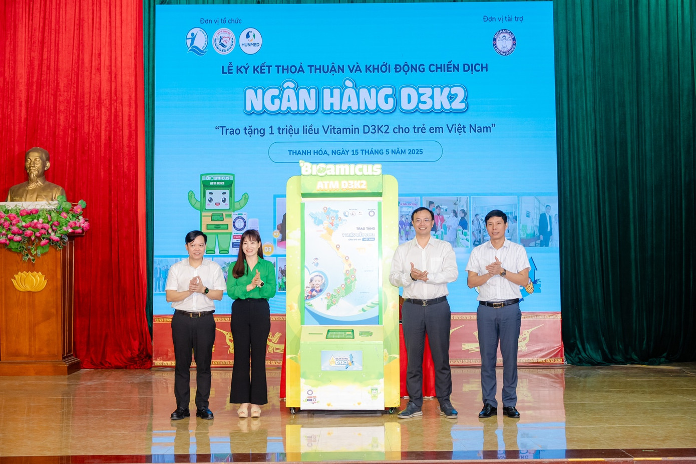 Cùng chung tay mang những giọt D3K2 đến nhiều trẻ em trên toàn quốc