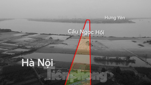 Vị trí cầu Ngọc Hồi