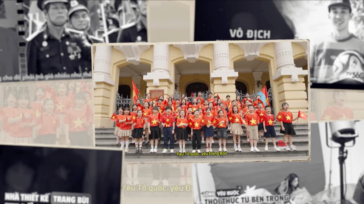 “Yêu nước theo cách của bạn” khơi gợi mỗi người Việt bày tỏ lòng yêu nước theo cách của riêng mình