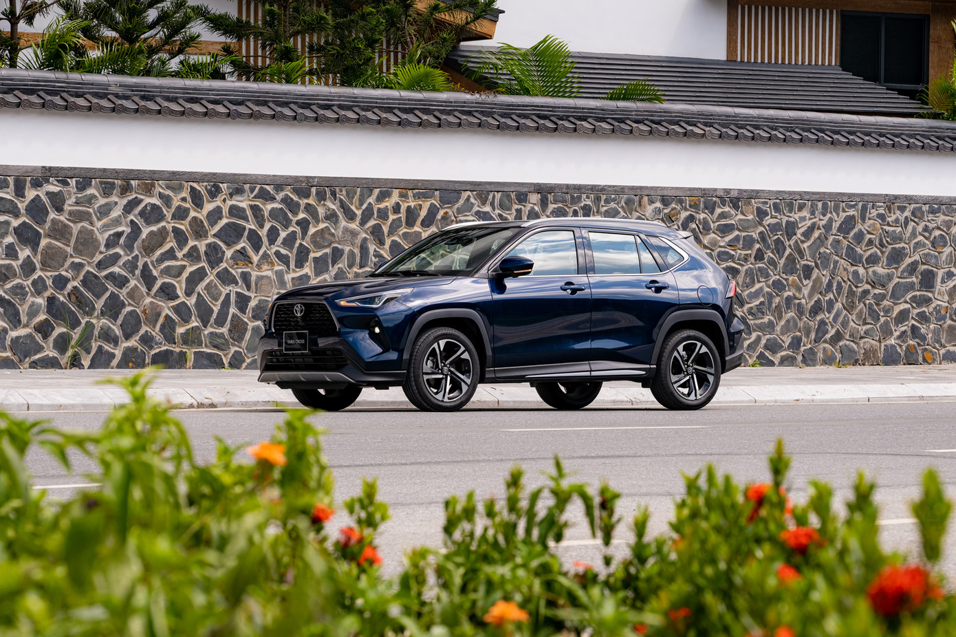 Thiết kế Yaris Cross vừa giữ được phong cách thể thao nhưng cũng vừa có được nét lịch lãm.