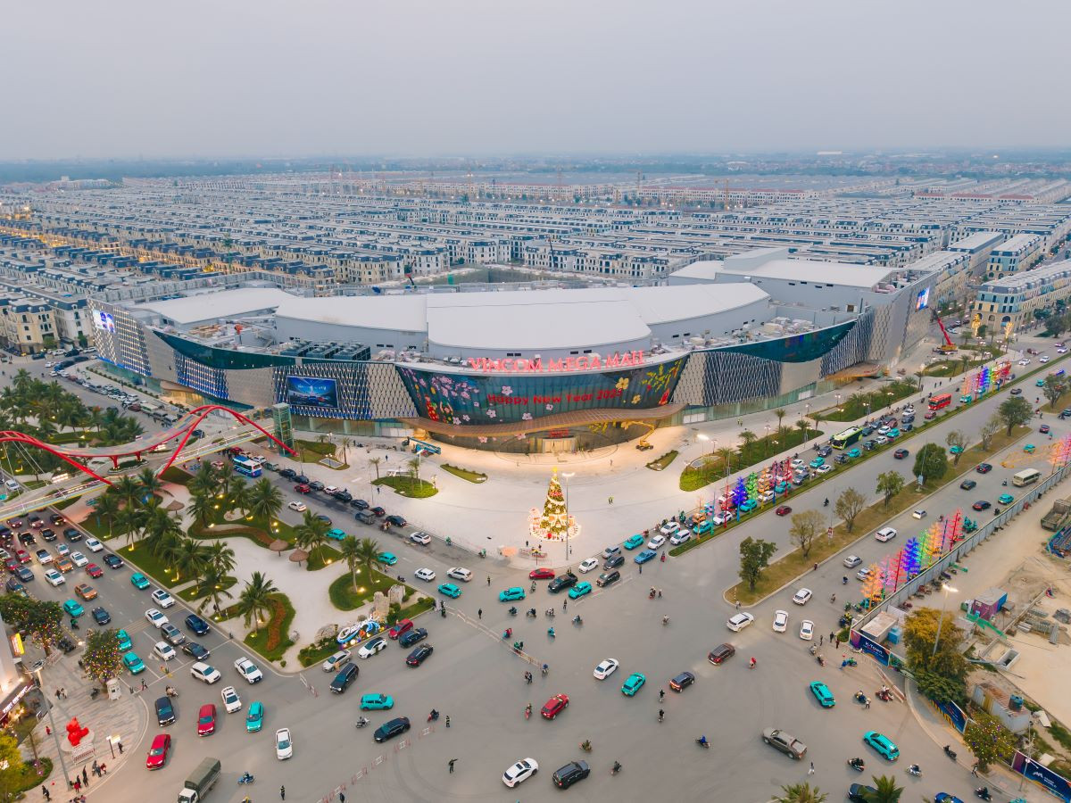 Vincom Mega Mall Ocean City đã sẵn sàng khai trương trong quý III/2025