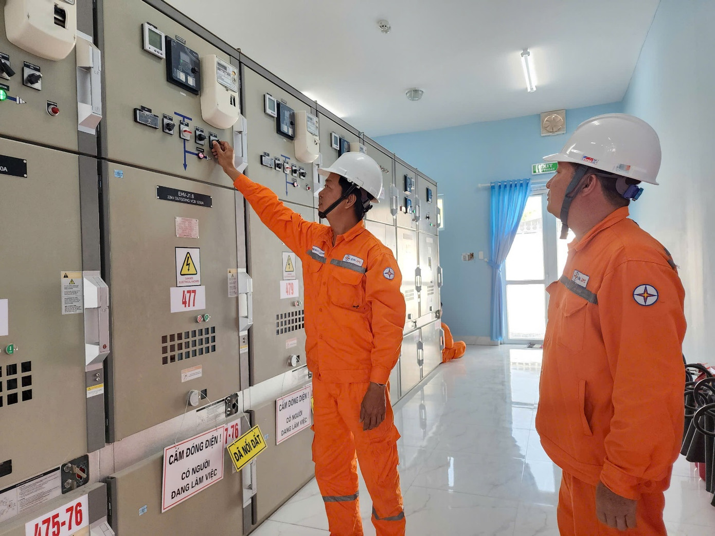 Vận hành trạm 110kV tại Bến Tre để đảm bảo điện mùa khô 2025