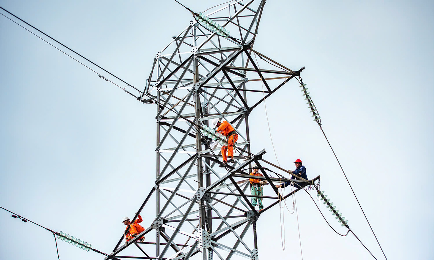 Công trình Nâng độ cao pha - đất và thay dây dẫn đường dây 110kV 172 Sông Mây - 171 Hố Nai, tỉnh Đồng Nai đóng điện ngày 1/4/2025