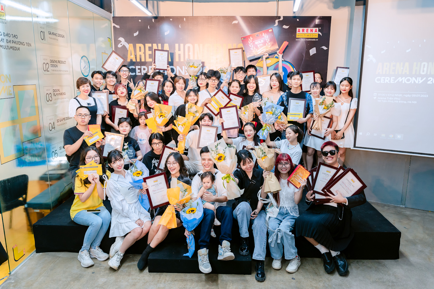 Môi trường học tập năng động và vui vẻ tại Arena Multimedia Môi trường học tập năng động và vui vẻ tại Arena Multimedia