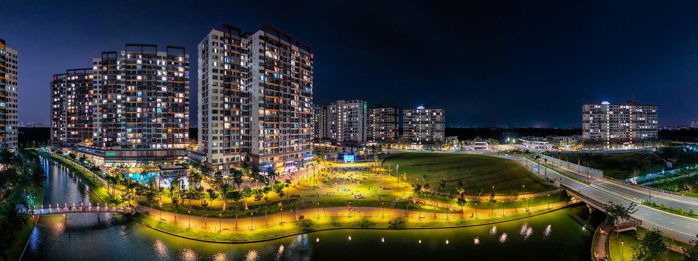 10 năm hợp tác, liên doanh Nam Long - Nhật Bản đã thắp sáng hàng chục nghìn tổ ấm. (Hình thực tế khu đô thị Mizuki Park)