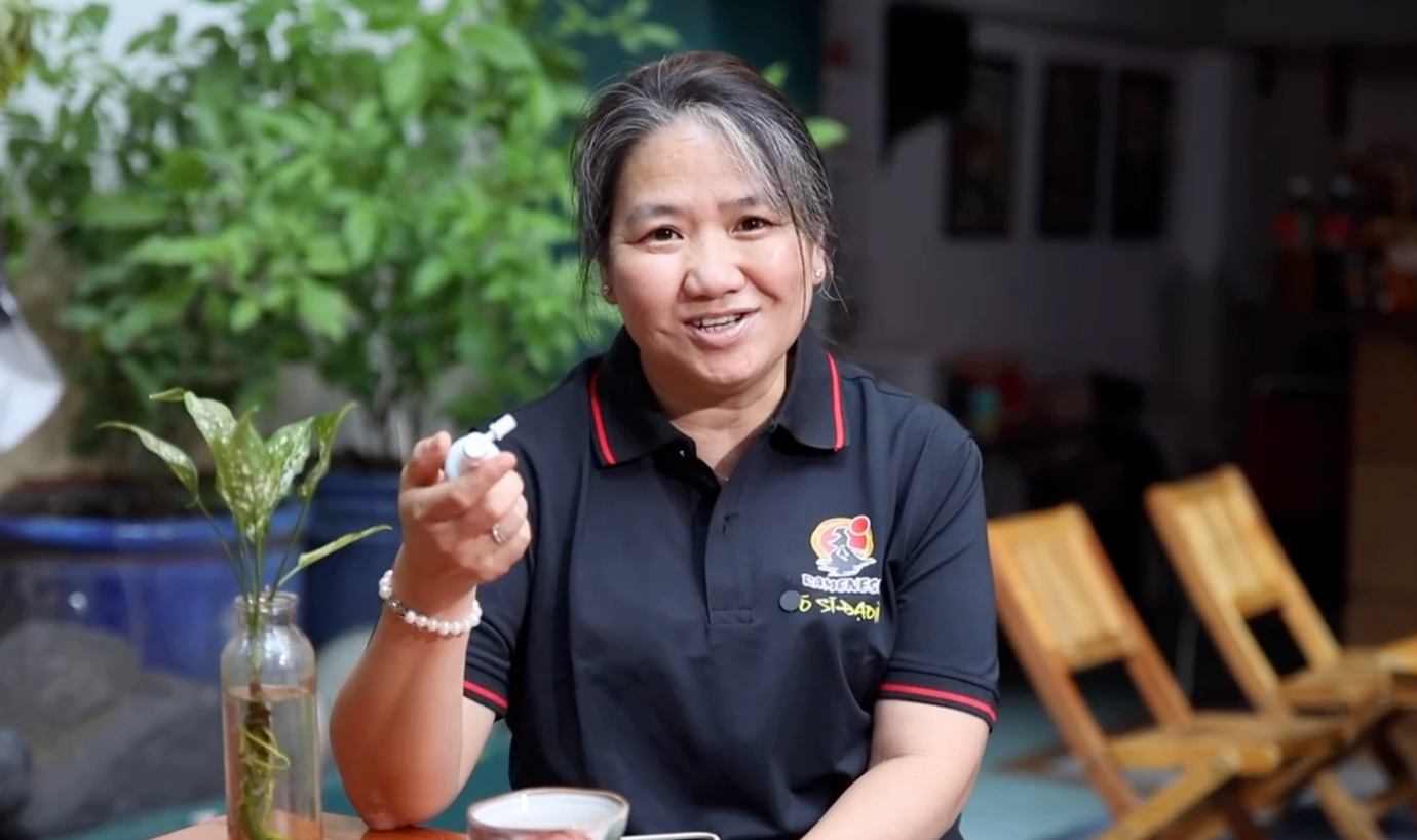 Chị Hồng Thị Từ Nghi đã coi Melatongue® Rapid là người bạn đồng hành cho những đêm mất ngủ