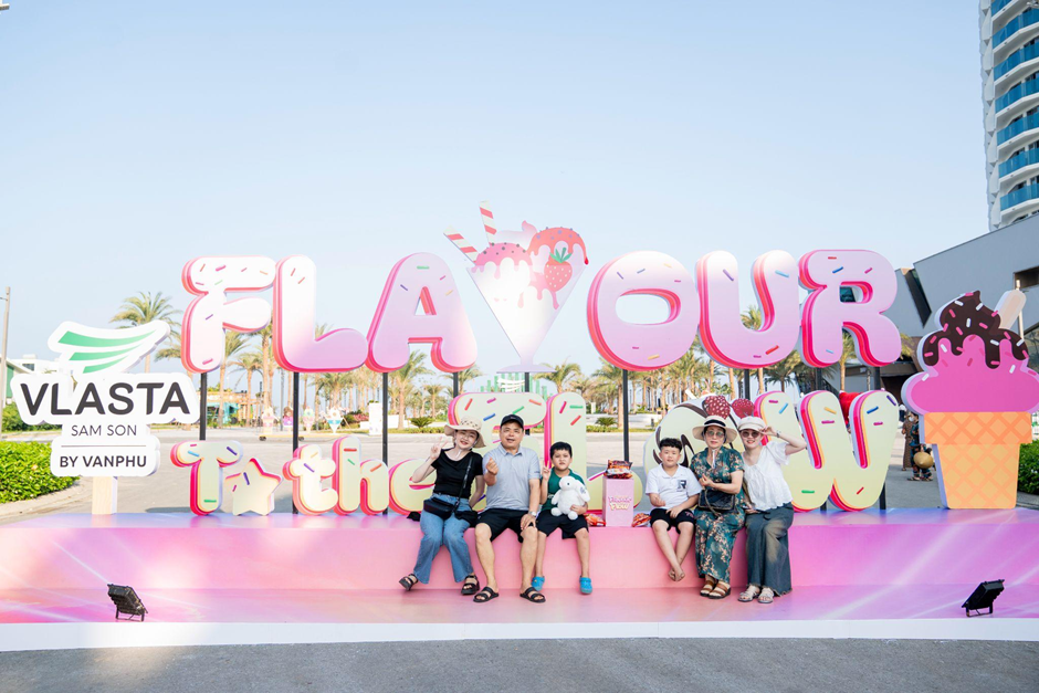 Các gia đình đã có một kỳ nghỉ ấn tượng với Lễ hội Kem Ice–Cream Fest