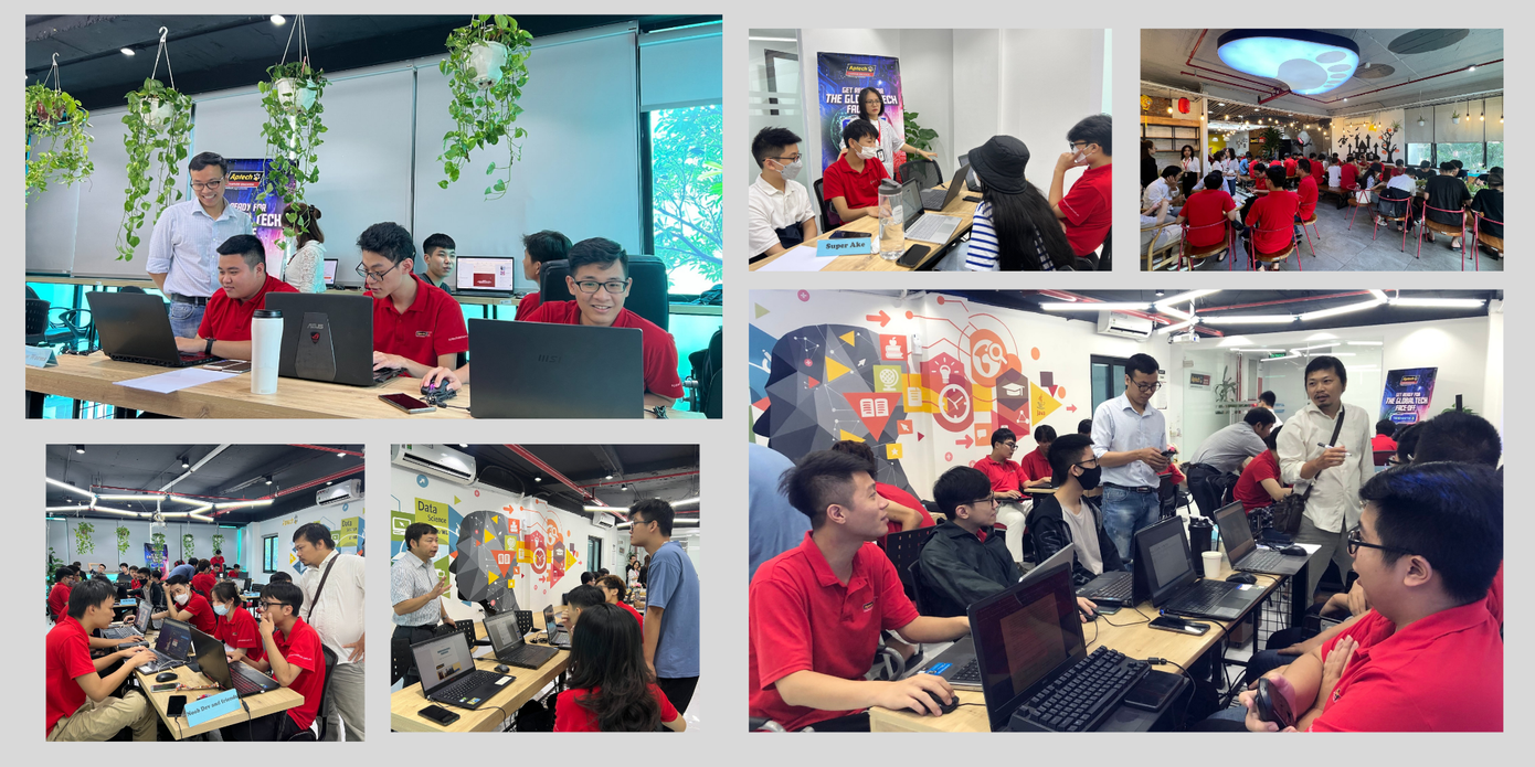 Không khí nhiệt huyết thi đấu cuộc thi Techwiz của sinh viên Aptech Việt Nam Không khí nhiệt huyết thi đấu cuộc thi Techwiz của sinh viên Aptech Việt Nam