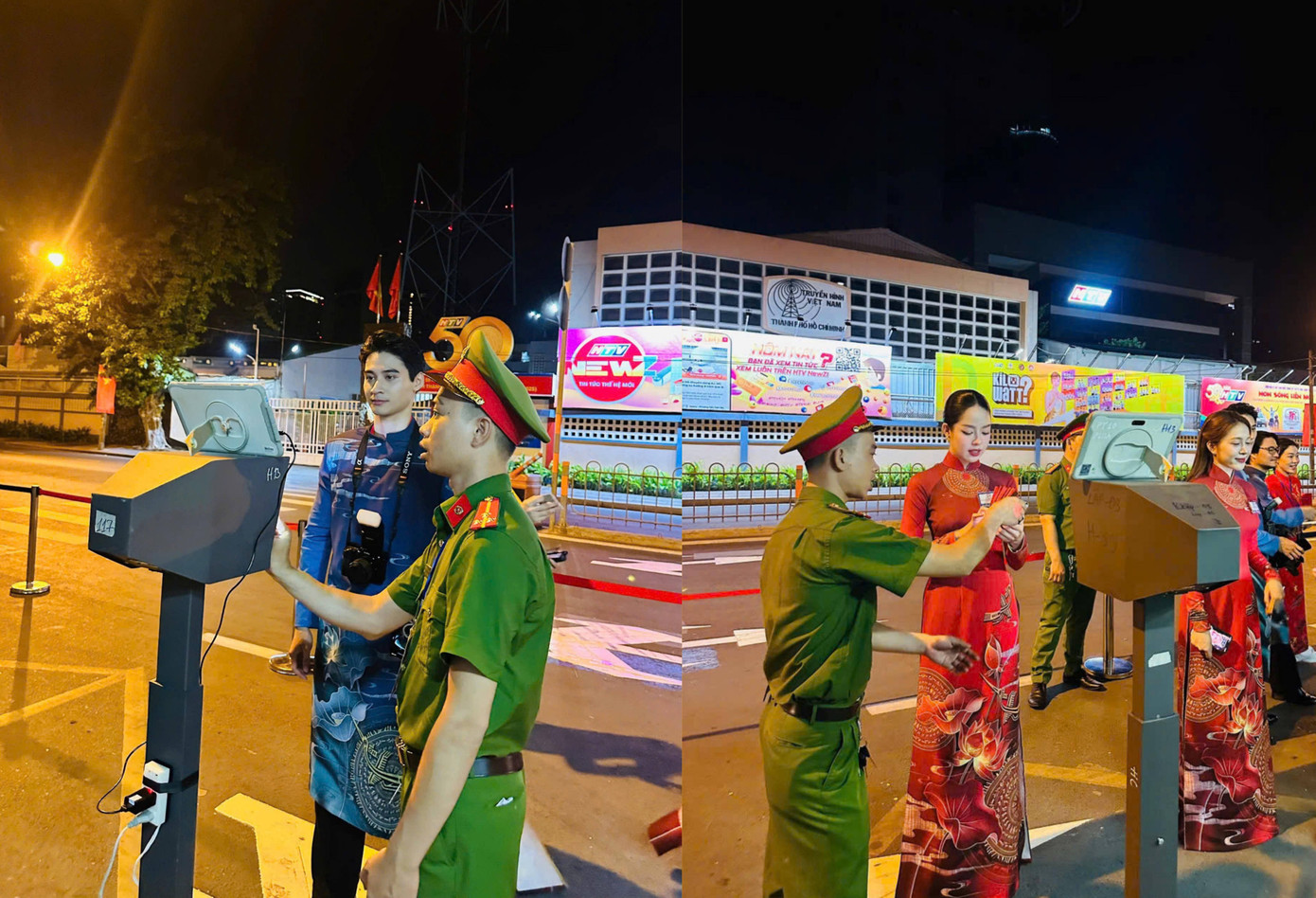 Công tác kiểm soát an ninh được thực hiện nghiêm ngặt đối với khách mời, đại biểu trước khi vào khu vực lễ đài trung tâm. Công tác kiểm soát an ninh được thực hiện nghiêm ngặt đối với khách mời, đại biểu trước khi vào khu vực lễ đài trung tâm.