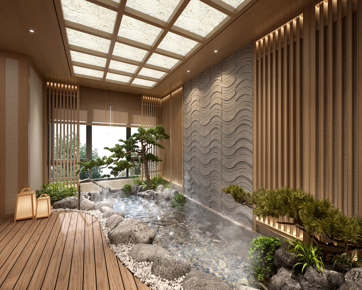 Không chỉ những tổ ấm riêng tư mà chuỗi tiện ích nội khu đẳng cấp cũng được Chủ đầu tư cân nhắc đặt để trên bản giao hưởng thiên nhiên. Ảnh: Phú Long