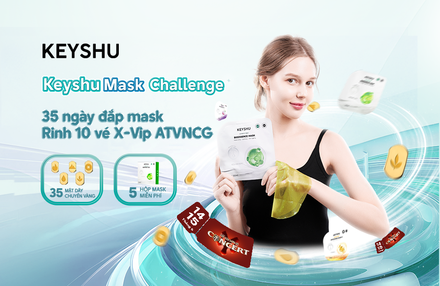 Chương trình 35 ngày đắp mặt nạ rinh 10 vé X-Vip ATVNCG và nhiều phần quà hấp dẫn khác