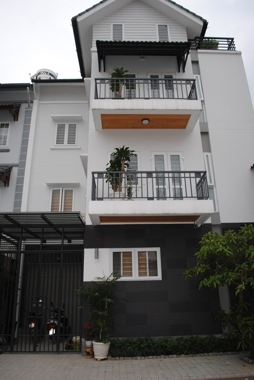 Khu biệt thự đã được đưa vào sử dụng