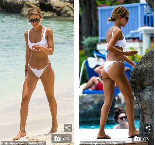 Sao nữ 9x từng sex thật trên truyền hình Anh gợi cảm với bikini bé xíu ảnh 3