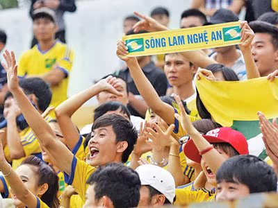 Cổ động viên luôn là một động lực mạnh mẽ của SLNA