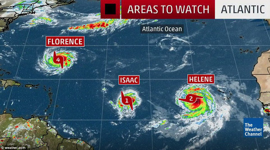 9 cơn bão xuất hiện cùng lúc, chuyên gia cảnh báo điểm 'bất thường' ảnh 2