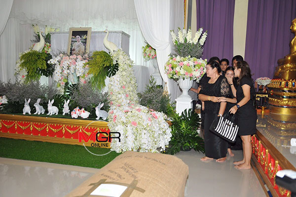 Mẹ á hậu Thái Lan tử nạn vụ máy bay rơi khóc ngất bên di thể con ảnh 9