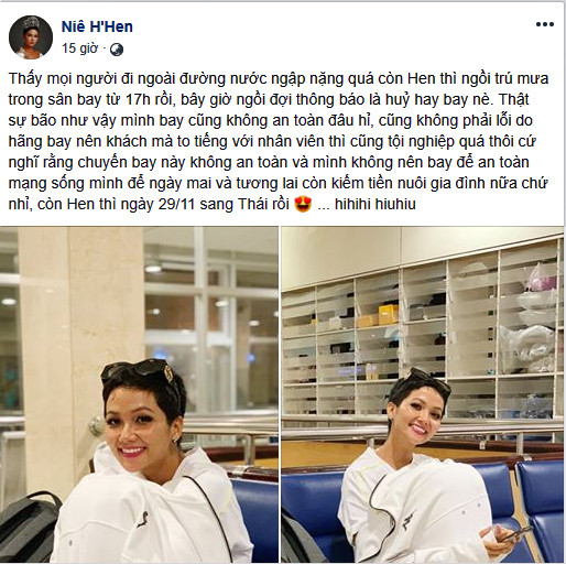 Sao Việt chia sẻ 'về đến nhà bình yên' trong bão số 9 kinh hoàng ảnh 3