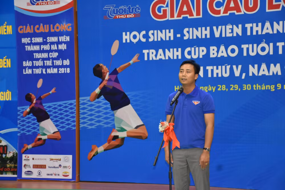 Khai mạc giải Cầu lông HS,SV Hà Nội tranh cúp Báo Tuổi trẻ thủ đô ảnh 3