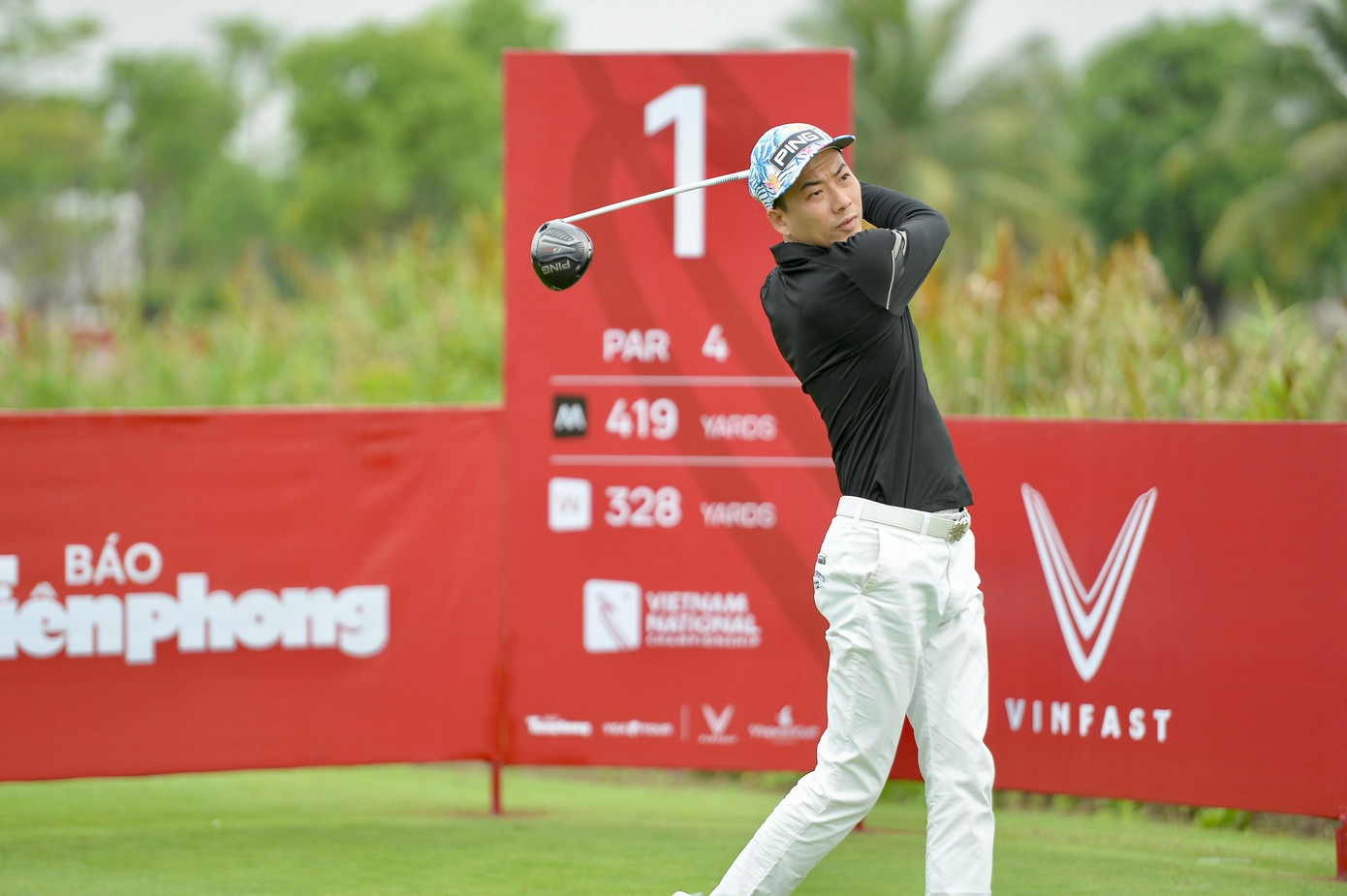NÓNG: Xuất hiện hole in one đầu tiên tại Giải Vô địch Golf Quốc gia 2022 - Cúp VinFast ảnh 4