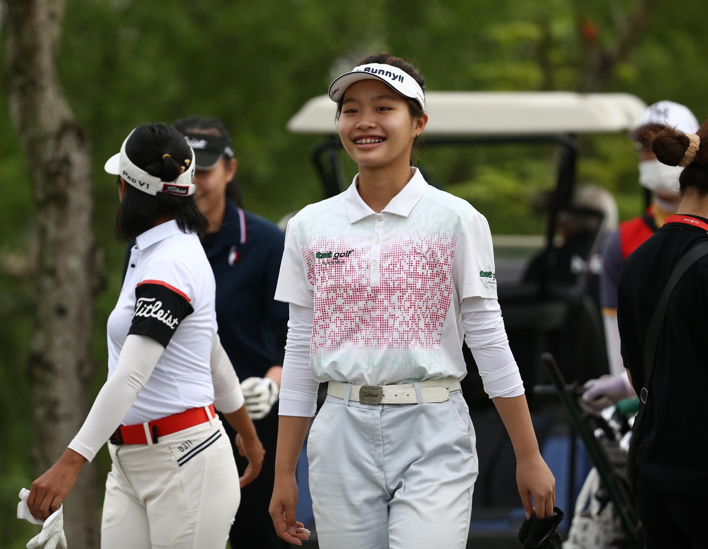 Dù mới 14 tuổi, Lê Chúc An đã thể hiện sự tự tin và bản lĩnh trên sân đấu